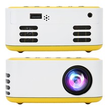 Portable Mini Projector, Hd 1080P Wifi Usb Bluetooth Wireless Cinema Pro... - £58.18 GBP