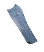 Cremieux Jeans Mens 44x36 Denim Relaxed Cotton Pants 5 Pocket Straight Leg - $39.43