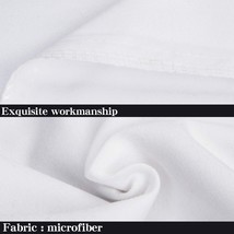 King Pillowcase Set 2 Pack Brushed Microfiber 20x36 Pillowcases Soft Wrinkle Fre - £19.82 GBP