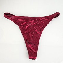 Fredericks of Hollywood Second Skin Satin Shiny Wet Liquid Look Panties ... - $29.69