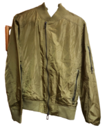 Jack &amp; Jones Evian Small Pea Green Nylon Jacket NWT - $29.70