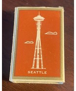 &quot;The Space Needle Restaurant&quot; Matchbox Seattle Washington Vintage Full G... - £9.52 GBP