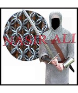 Aluminium Round Riveted Chainmail Shirt 9MM 16G Reenactment Medieval Cos... - $4,749.56 MXN