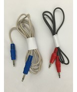 MONO 3.5mm Jack Cable Set of 2 One 32&quot; Long 60&quot; Long - $12.46