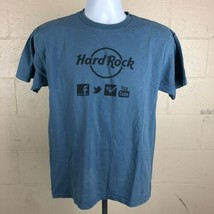 Hard Rock Café Men’s T-shirt Size M Blue D31 - $7.42