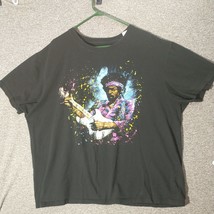 Get Down Art Shirt Men&#39;s Jimi Hendrix Icons By Stephen Fishwick 3XL T-Shirt - $12.86
