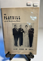Playbills Broadway Show Don Juan in Hell Charles Boyer New Century Theater 12/51 - £10.95 GBP