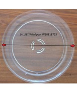 14&quot; Whirlpool W10818723 MW Oven Combo Glass Turntable Tray Part 10&quot; Roller - $1,666.45 MXN