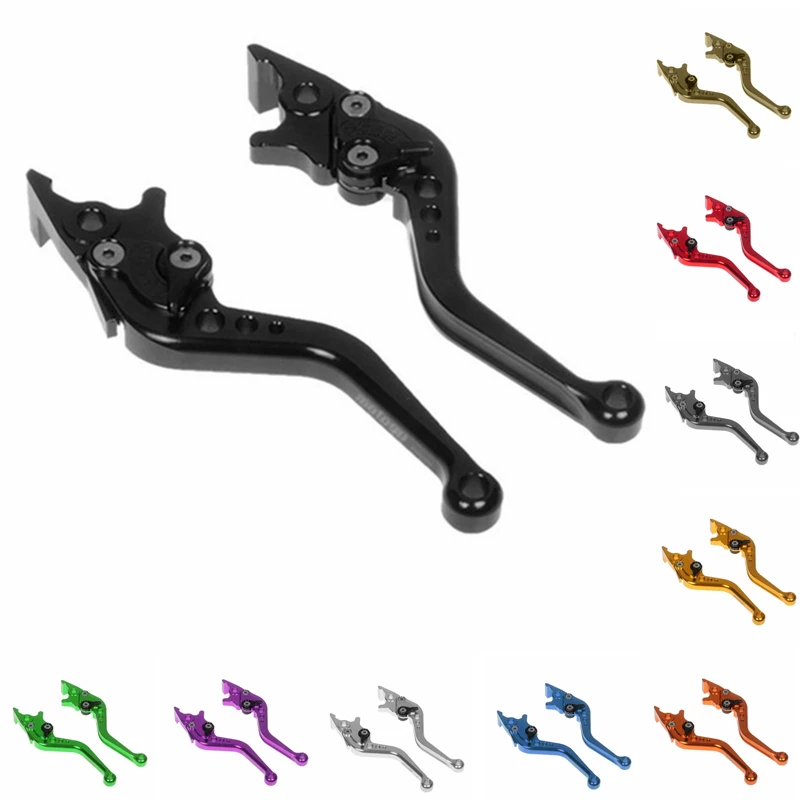 CNC 10 colors Motorcycle Double Disc Brake Lever Scooter Electric Bike Lever for - $90.91