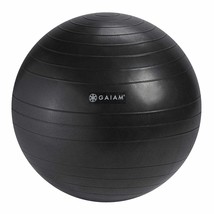 Gaiam Classic Chair Ball - Extra 52cm Balance Ball, Charcoal - $40.99