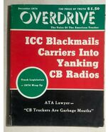 OVERDRIVE vintage Trucking Magazine  December 1974 - $630.36 MXN