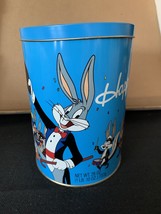 Vintage Looney Tunes Bugs Bunny &quot;Happy Birthday Bugs&quot; 50th Brach&#39;s Tin 1989 - £9.47 GBP