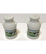 Cows in the Country Cute Milk Jug Vintage Salt &amp; Pepper Ceramic - £9.89 GBP
