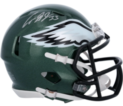 Cooper Dejean Autographed Philadelphia Eagles Speed Mini Helmet Fanatics - $125.10