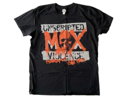 Jon Moxley - Unscripted Violence T-Shirt Size M | Pro Wrestling Crate Exclusive - £10.18 GBP