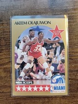 Akeem Olajuwon 1990-1991 NBA Hoops #23 - All-Star - NBA - Fresh Pull - £1.78 GBP