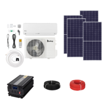 Solar Air Conditioner 9000 BTU off grid day time supply (DIY)  - £1,990.39 GBP