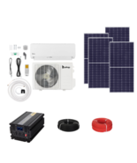 Solar Air Conditioner 9000 BTU off grid day time supply (DIY)  - £1,967.49 GBP