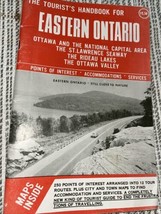 1971 The Tourist’s Handbook For Eastern Ontario Ottawa St Lawrence Seaway Rideau - £13.53 GBP