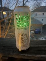 Liquid Death Mountain Water Lamp Collectible Can Desk Ornament Man Cave - $22.62