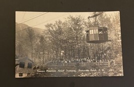 Cannon Mountain Aerial Tramway Franconia Notch New Hampshire Postcard RPPC - £7.47 GBP