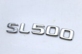 2003 MERCEDES-BENZ SL500 EMBLEM BADGE LETTERING Q0465 image 5
