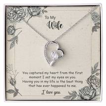 Beautiful Heart necklace to my Wife. Romantic gift. Gift for her,christmas gift. - £24.76 GBP+