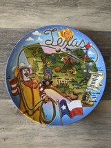 2003 Ronald McDonald&#39;s Texas 9-1/2&quot; Plate Advertising Vintage Childrens ... - $14.80