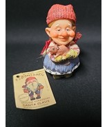 Nord Souvenir Norway Fjosnissen Santa Claus Figurine Scandinavian Gnome NOS - €24,92 EUR
