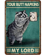 Your Butt Napkins My Lord 8x12 Inch Metal Tin Sign Vintage Home Office P... - £10.23 GBP