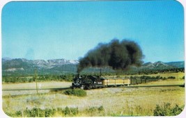 Postcard Durango Narrow Gauge Railway To Silverton Colorado - £2.71 GBP