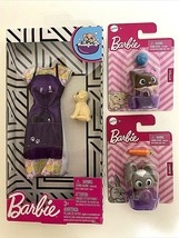 BARBIE Fashion Career Outfit Pet Groomer Lot / Puppy / Kitten / Bunny / All New  - £17.24 GBP
