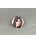 Vintage Band Pin - Roger Taylor Queen Head Picture - Celluloid PIn  - $25.98 CAD