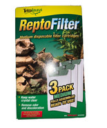 TetraFauna ReptoFilter Filter Cardridges 3 Pack MEDIUM Whisper Disposable - €6,77 EUR