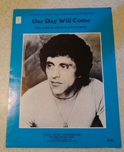 Frankie Valli Our Day Will Come Sheet Music - £11.68 GBP