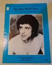 Frankie Valli Our Day Will Come Sheet Music - £11.32 GBP