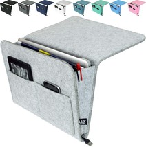 Lib Bedside Caddy, Original Design | Large Size 9.5&quot; X 13.5&quot; |, Light Gray - £31.16 GBP