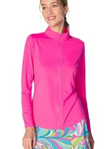 Nwt Ladies G Lifestyle Hot Pink Long Sleeve Full Zip Golf Jacket M L Xl - £54.05 GBP