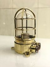 Vintage Ship Refurbish Original Brass Metal Ceiling Wall Mount Bulkhead ... - $138.60