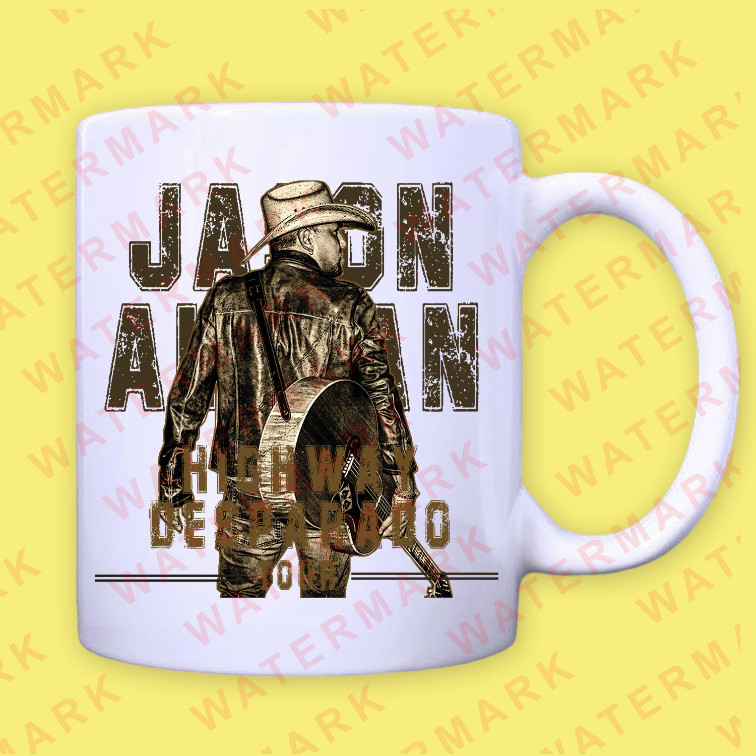 JASON ALDEAN ANNOUNCES HIGHWAY DESPERADO TOUR 2023 Mugs - £18.17 GBP