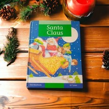 Santa Claus 1st Story Childrens Christmas Book D Jackman Kris Kringle Vintage 91 - $7.90