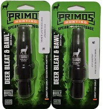 Primos Deer Bleat &amp; Bawl Deer Call Model 702 Hunting Hunter’s Brand Lot ... - £17.80 GBP