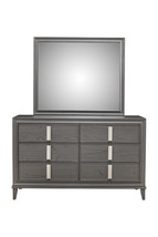 Ayala 6 Drawer Dresser, Dark Grey - $776.00