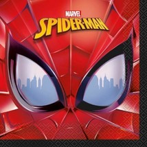 Spiderman 16 Ct Paper Luncheon Napkins - £3.62 GBP