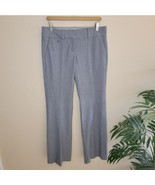 Loft | Gray Zoe Trouser Pants, womens size 6 - £19.26 GBP