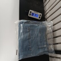 LEE Workwear Mid Rise Medium Denim Skirt Size 2M (36×22) Stretch Slit 112344209 image 7