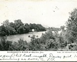 Vtg Postcard 1907 Sacramento River at Colusa - Undivided - Bennett A. Pr... - $42.52