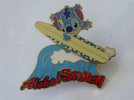 Disney Trading Pins 30487     JDS - Stitch - Surfing - Aloha! - Spring - £26.16 GBP