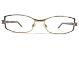 CAZAL MOD. 469 COL. 338 Brille Rahmen Schwarz Gold Rechteckig 53-17-135 - $205.34