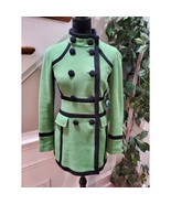 International Concepts Green Cotton Long Sleeve Double Breasted Peacoat XS - $44.55